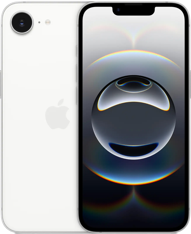 Фото Apple iPhone 16e, 256 ГБ, Белый Фото Apple iPhone 16e, 256 ГБ, Белый