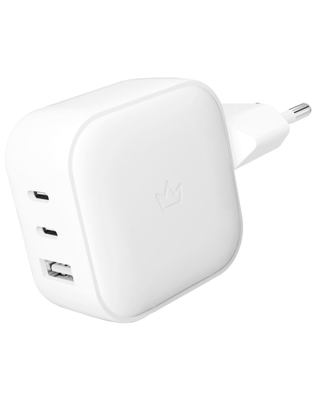 Фото Адаптер питания VLP G-Charge 65W 2xUSB-C + USB-A белый Фото Адаптер питания VLP G-Charge 65W 2xUSB-C + USB-A белый