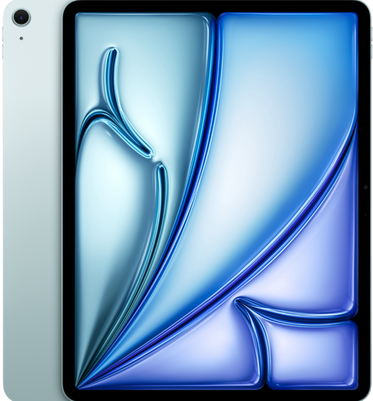 Фото Apple iPad Air M3 (2025) 13” дюймов Wi-Fi 128 ГБ, Голубой На фото изображено Apple iPad Air M3 (2025) 13” дюймов Wi-Fi 128 ГБ, Голубой