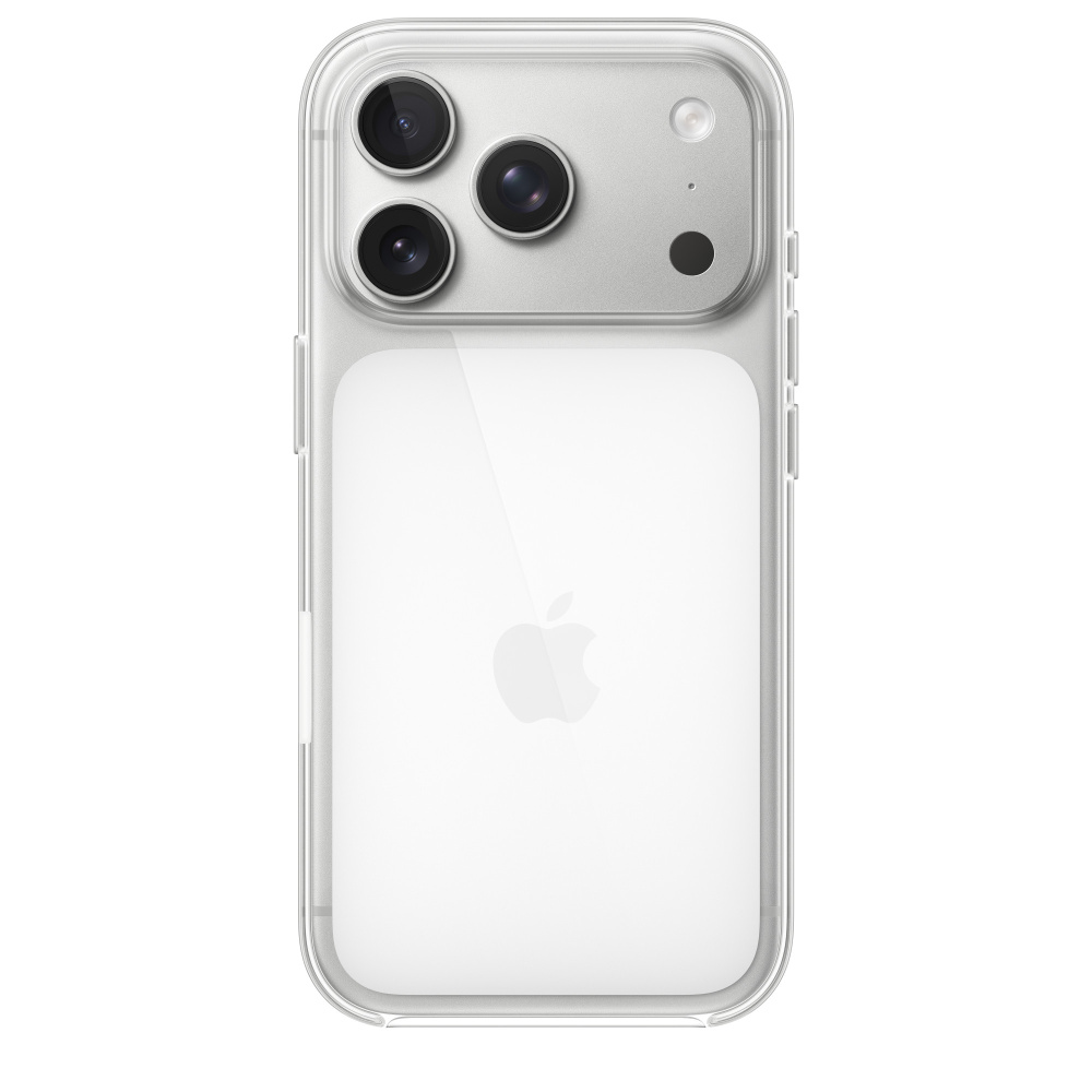 Фото Чехол защитный Apple Clear Case with MagSafe для iPhone 17 Pro, прозрачный Фото Чехол защитный Apple Clear Case with MagSafe для iPhone 17 Pro, прозрачный