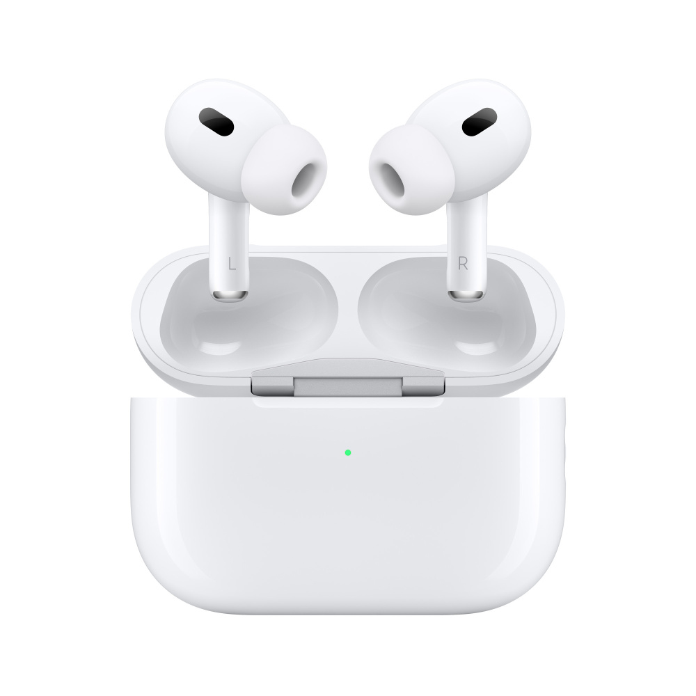 Фото Беспроводные наушники Apple AirPods Pro 2 (2023) MagSafe USB-C, белый Фото Беспроводные наушники Apple AirPods Pro 2 (2023) MagSafe USB-C, белый