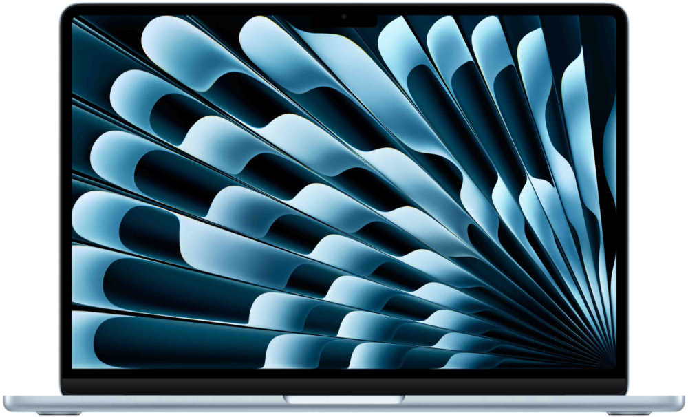 Фото Apple MacBook Air 13" (M5, 10C / 10C, 2026) 24 ГБ, 1 ТБ SSD, Небесно-голубой На фото изображено Apple MacBook Air 13" (M5, 10C / 10C, 2026) 24 ГБ, 1 ТБ SSD, Небесно-голубой